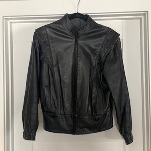 Vintage pleather jacket